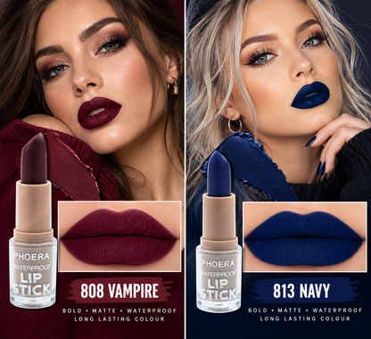 PHOERA Velvety Non Stick Matte Lipsticks
