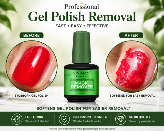 Vinimay Professional Soak Off Gel Nail Polish Remover
