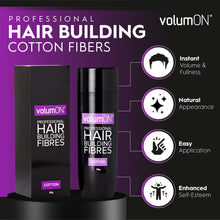 Load image into Gallery viewer, Volumon Hair Building Fibres - COTTON 28g - For Men &amp; Women
