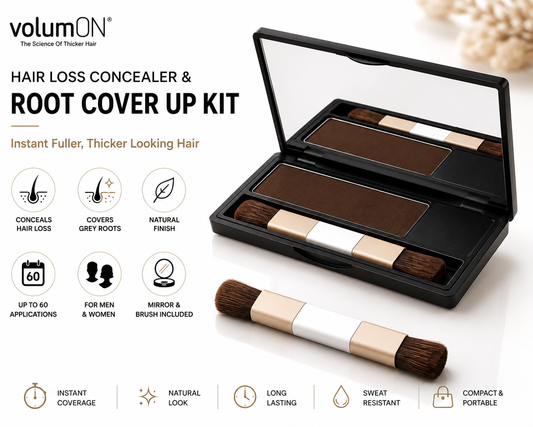 Hair Loss Concealer and Root Cover Up Kit