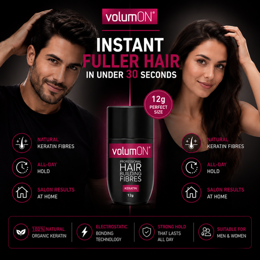 Volumon Hair Building Fibres - KERATIN 12g