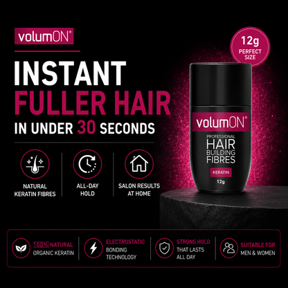 Volumon Hair Building Fibres - KERATIN 12g