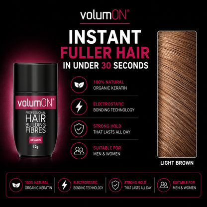 Volumon Hair Building Fibres - KERATIN 12g
