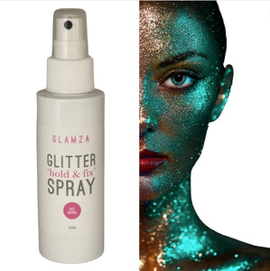 Glamza Chunky Glitter 'Hold and Fix' Fixing Spray 100ml