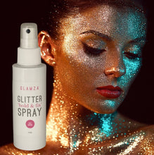 Load image into Gallery viewer, Glamza Chunky Glitter &#39;Hold and Fix&#39; Fixing Spray 100ml