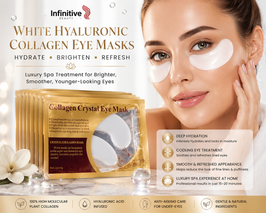 White Collagen Eye Masks