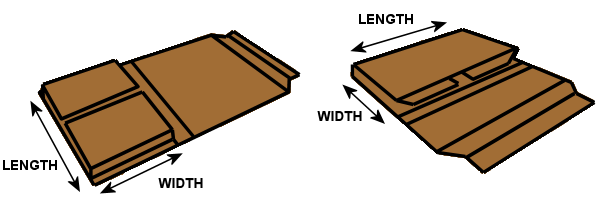 Generise A3 Book Wrap 430mm x 380mm x 90mm