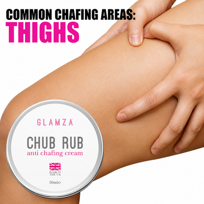 Glamza Chub Rub Anti Chafing Cream 50ml with Aloe Vera