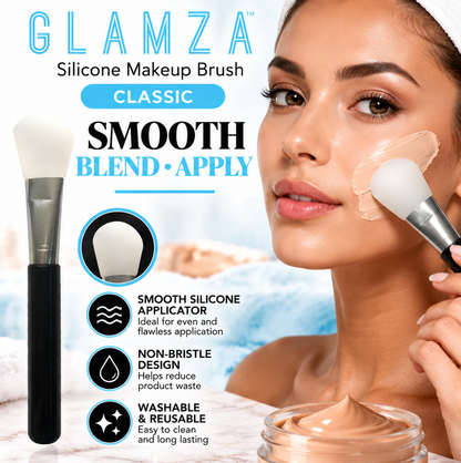 Glamza Silicone Make Up and Mud Mask Brush - Classic