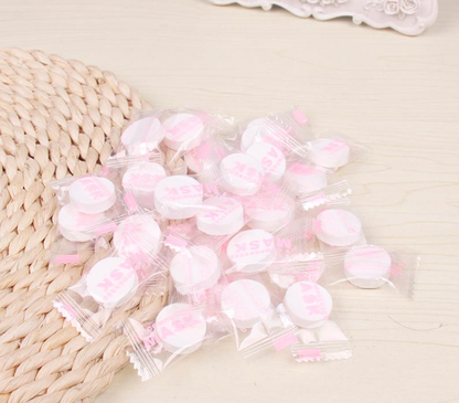100 Glamza Compressed Face Masks – DIY Facial Sheet Masks for Skincare