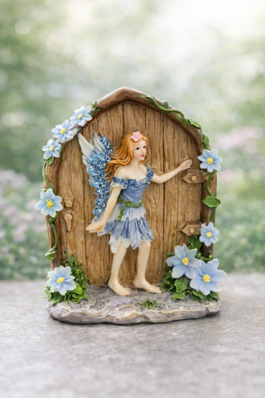 Spirit of Equinox Minature Fairy Door - BLUE
