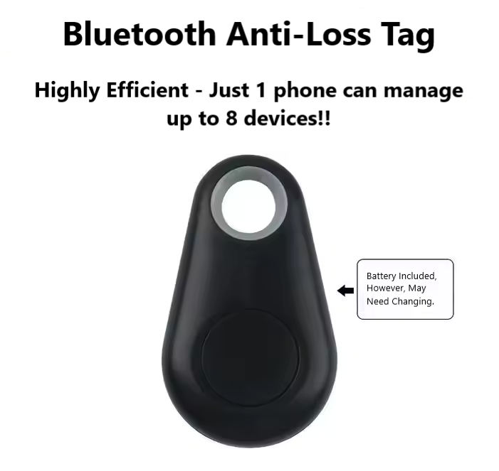 Generise 'Found It' Compact Bluetooth GPS Tracker Tag for Health & Beauty Enthusiasts