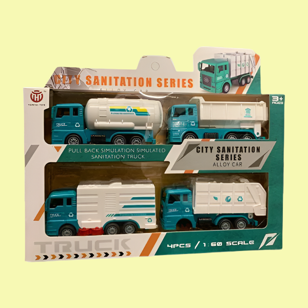 Children's Car Truck Vehicle Series - Pull Back Function - Toys - 7 Types!!