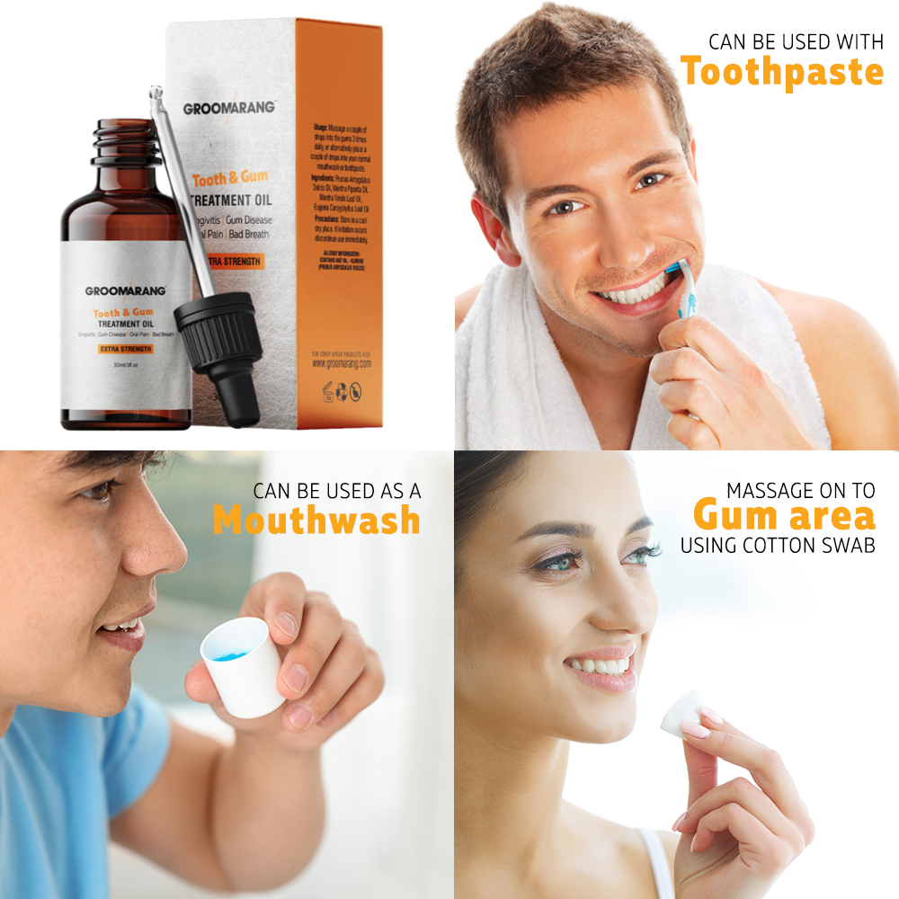 Groomarang Extra Strength Tooth & Gum Treatment Oil 30ml