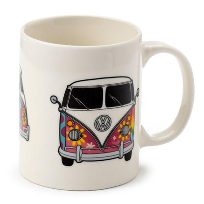Puckator Volkswagen Vw T1 Camper Bus Summer Love Porcelain Tea Coffee Mug Funny Home Accessories Cute Gifts For Girlfriend Large Mugs For Men Women Hot Drinks Cups Presents Secret Santa Gift