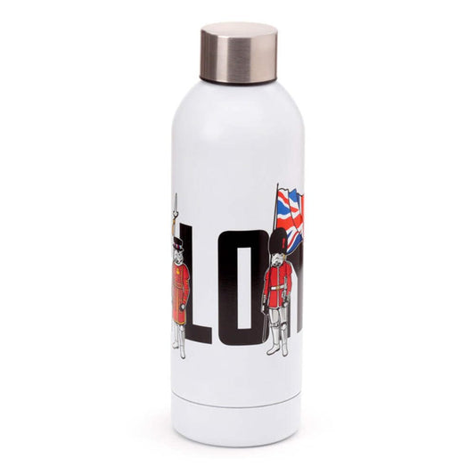 Puckator Bot209 The Original Stormtrooper London Reusable Stainless Steel Hot Cold Thermal Insulated Drinks Bottle 530Ml