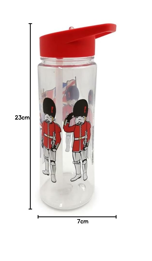 Puckator Bot208 Shatterproof Plastic Reusable 550Ml Water Bottle The Original Stormtrooper London