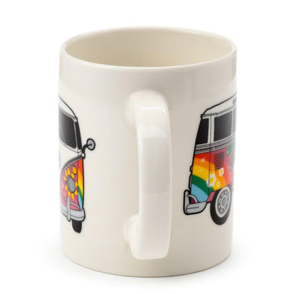 Puckator Volkswagen Vw T1 Camper Bus Summer Love Porcelain Tea Coffee Mug Funny Home Accessories Cute Gifts For Girlfriend Large Mugs For Men Women Hot Drinks Cups Presents Secret Santa Gift