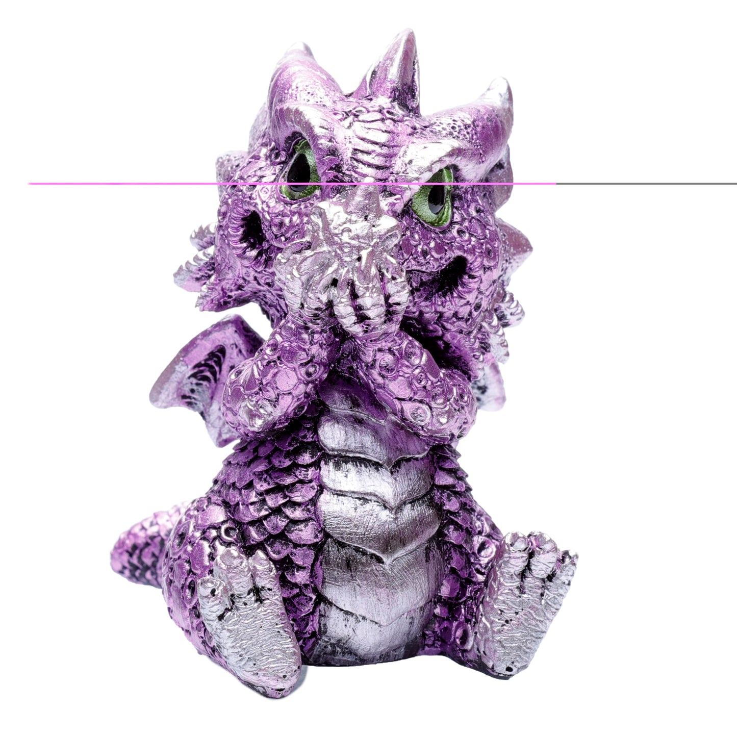 Puckator Drg543 Set Of 3 Elements Baby Dragon Hear No Speak No See No Evil
