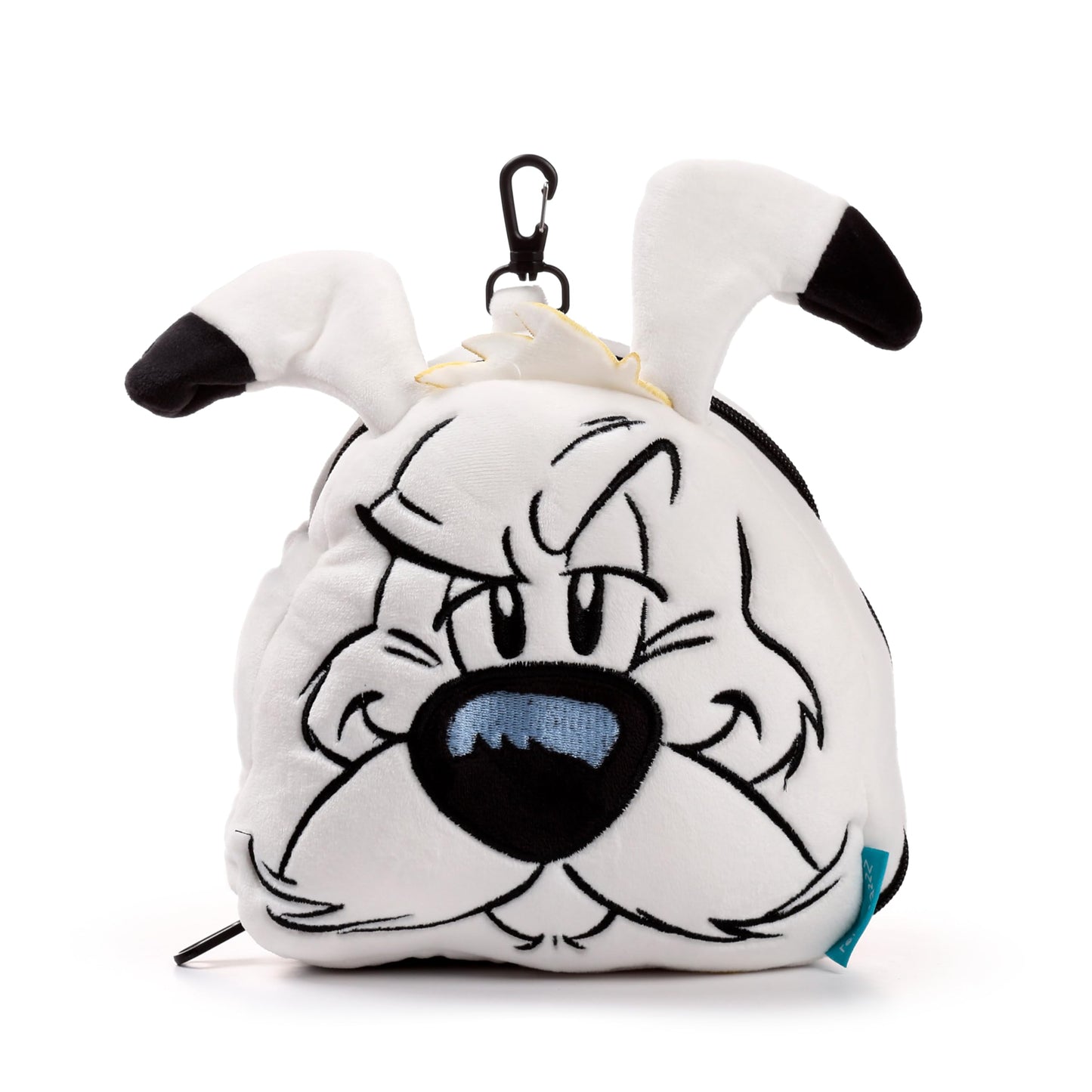 Relaxeazzz Idefix Dogmatix Asterix Round Plush Travel Pillow Eye Mask Sleep Eye Mask Masks Kids Travel Accessories For Sleeping Airplane Flight Plane Neck Pillow Pillows