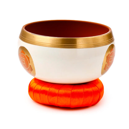 Puckator Sing07 Singing Bowl Orange Chakra