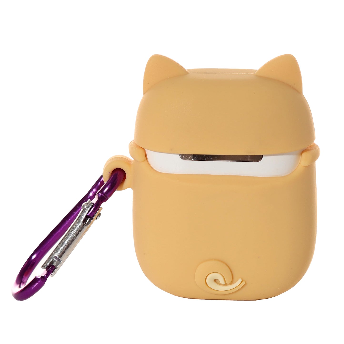 Puckator Shiba Inu Dog Wireless Earphone Silicone Case Cover Earbuds Case Not Included Earplug Case Wireless Headphone Cover Small Pouch Funny Cute Silicon Earphone Case