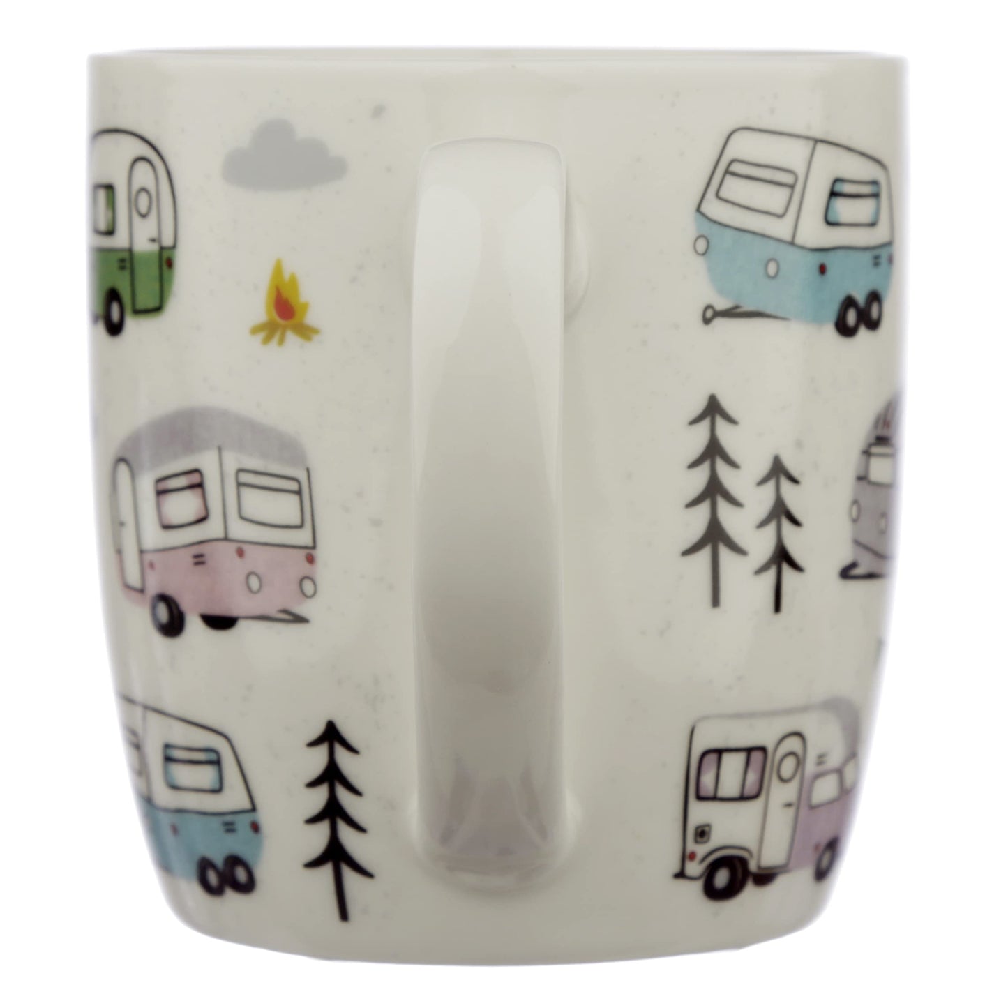 Puckator Wildwood Caravan Porcelain Tea Coffee Mug Funny Home Accessories Cute Gifts For Girlfriend Large Mugs For Men Women Hot Drinks Cute Cups Presents Secret Santa Gift Cup Set