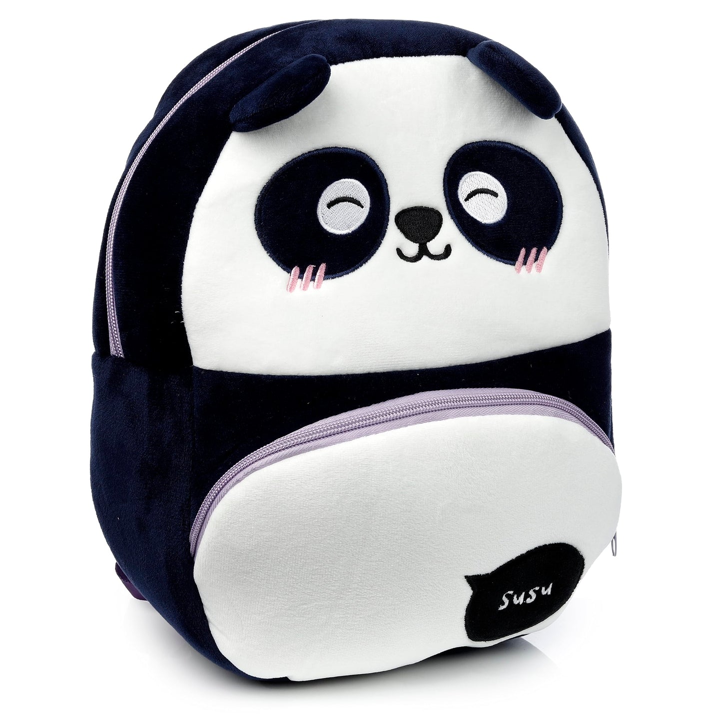 Puckator Adoramals Susu The Panda Plush Rucksack Backpack Childrens Backpacks Small Luggage Bag Travel Backpack Backpack For School Toddler Kids Backpack Cute Bags Nursery Backpack