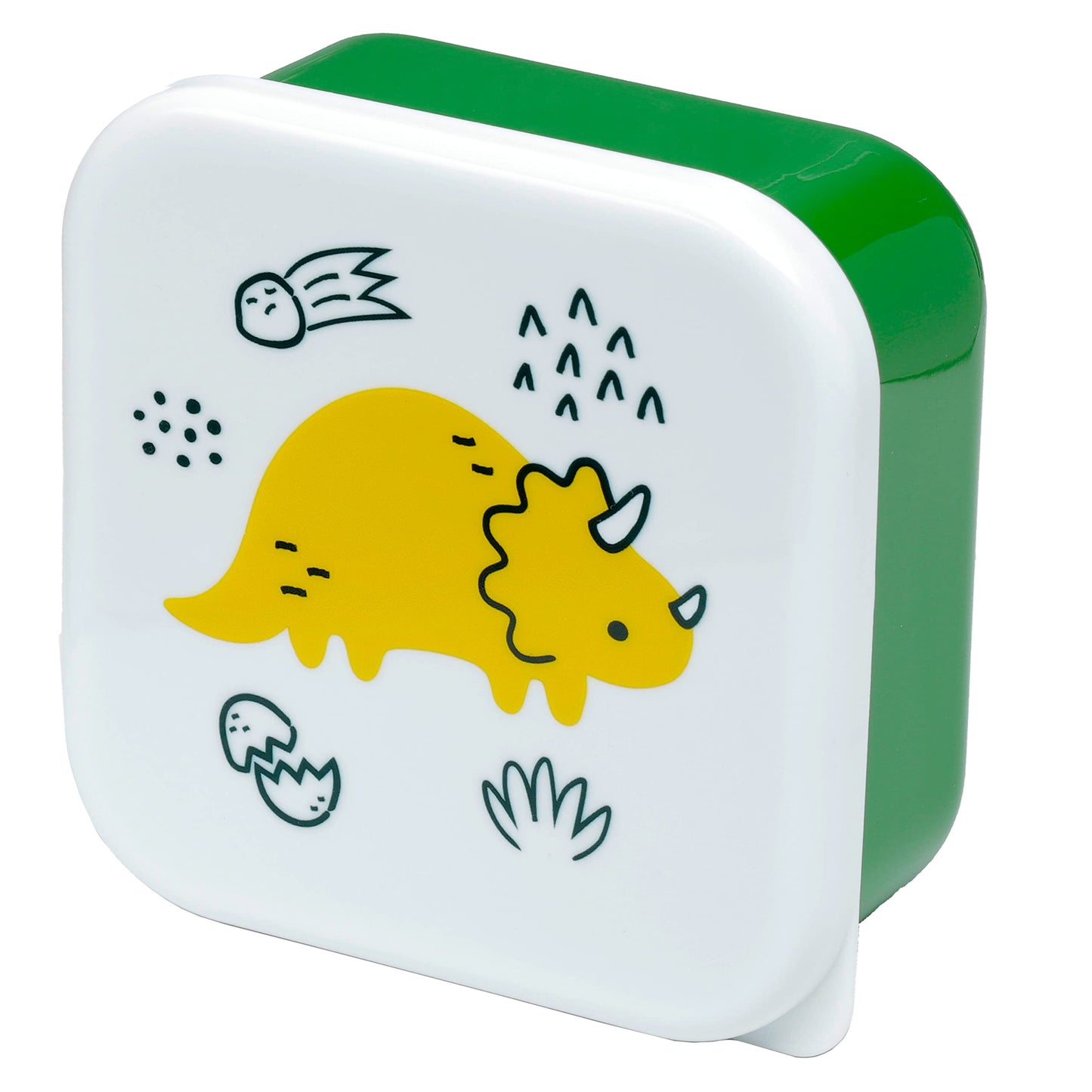 Puckator Dinosauria Jr Set Of 3 Lunch Box Snack Storage Sml Lunchbox With Multi Compartments Small Food Containers For Adults And Kids Girls Boys Lunchbox Food Prep With Lids