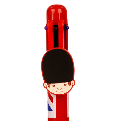 Puckator Union Jack Multi Colour Pen 6 Colours
