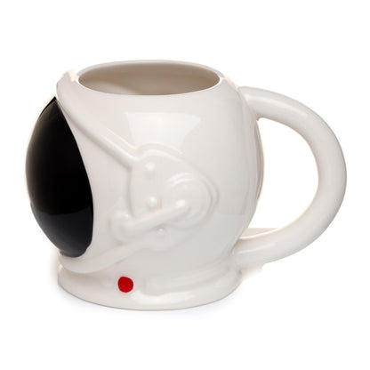 Puckator Astronaut Space Helmet Ceramic Shaped Tea Coffee Mug Funny Home Accessories Cute Gifts For Girlfriend Large Mugs For Men Women Hot Drinks Cute Cups Presents Secret Santa Gift Cup Set