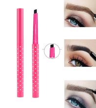 Load image into Gallery viewer, Maxdona Professional Retractable Eyebrow Pencils - Pink Case