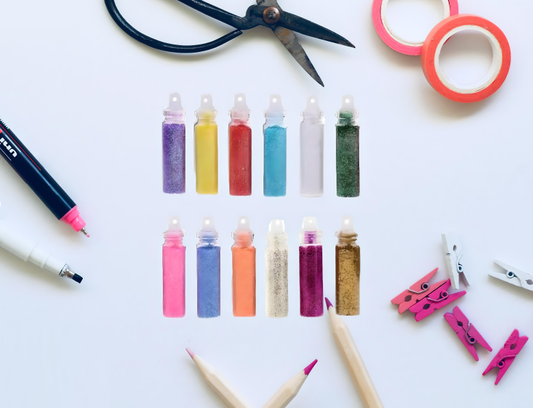 Glamza Mini Glitter Bottles 3g - Random