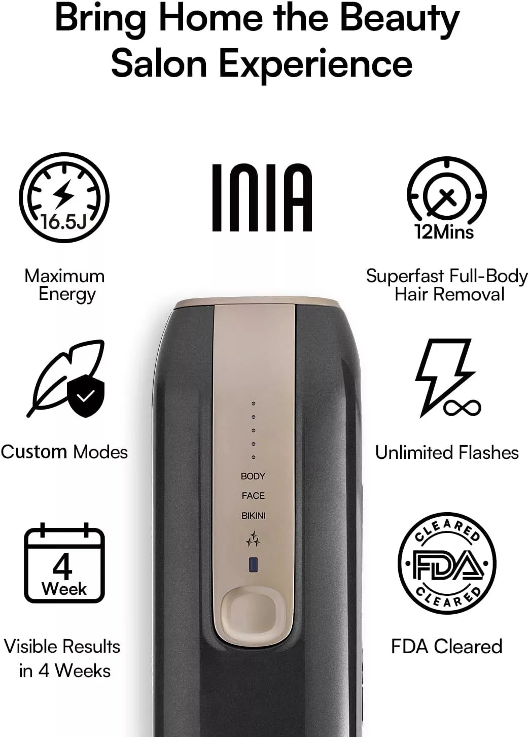 INIA Laser Hair Removal Device