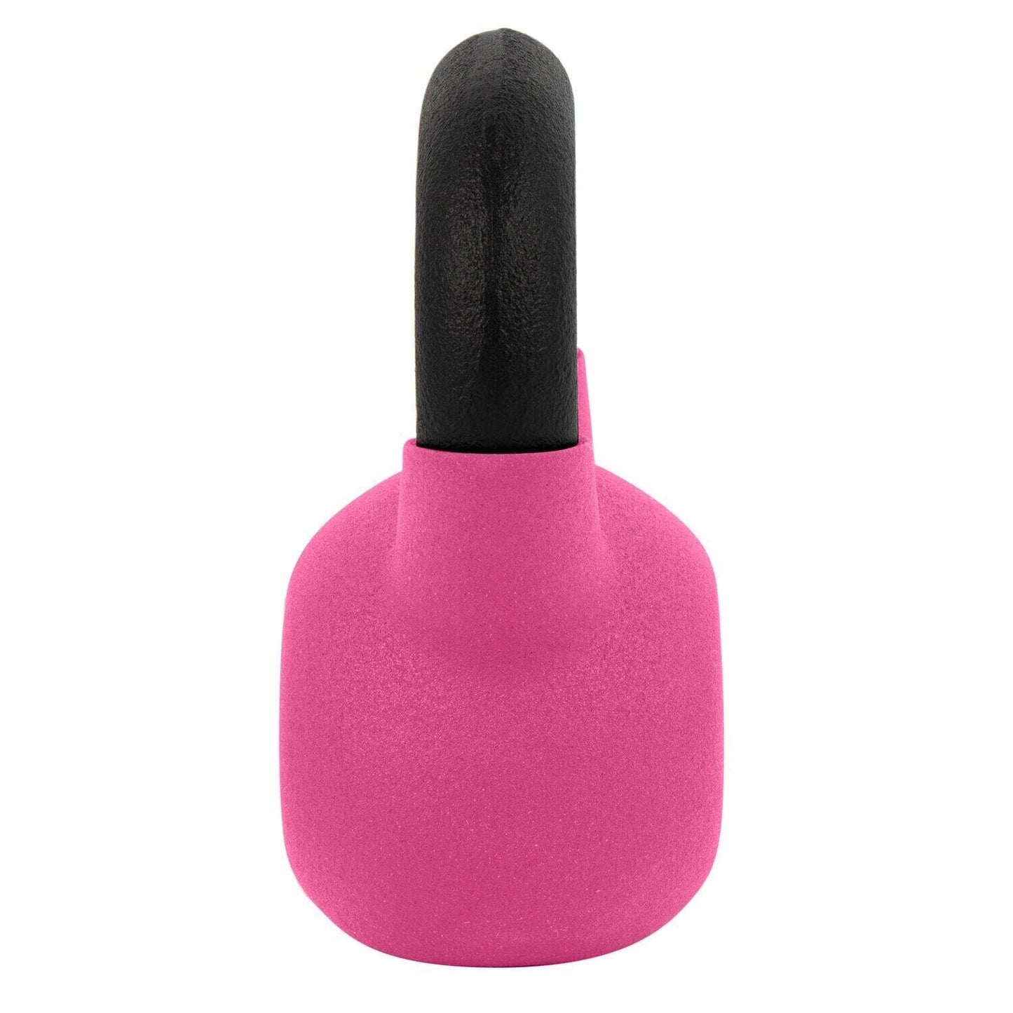 Generise 4kg Kettlebell - Cast Iron with Neoprene Coating Cover- PINK