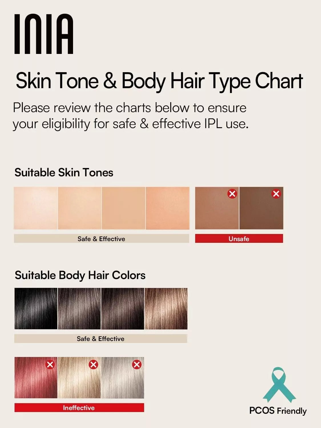 INIA Laser Hair Removal Device