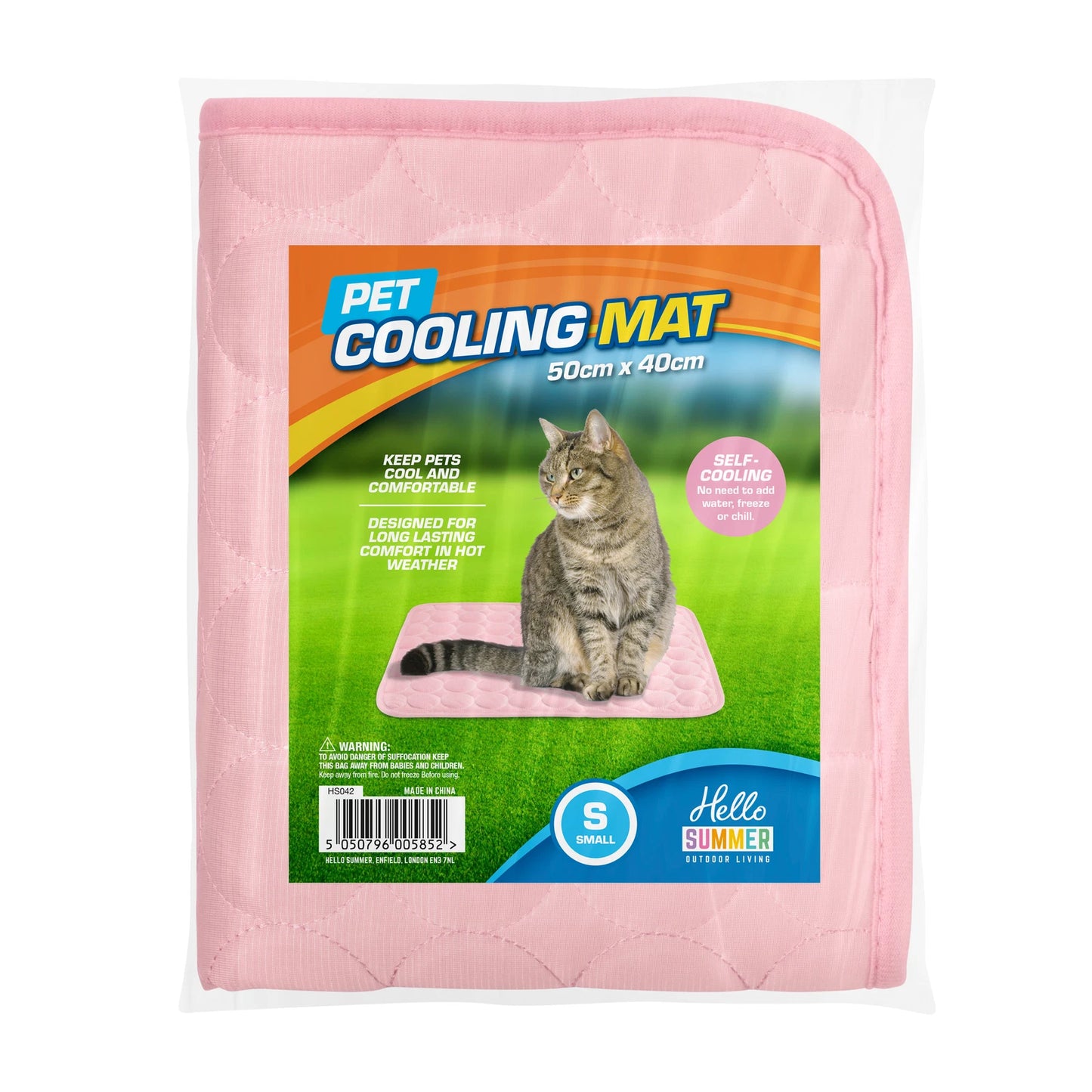 Generise Pet Cooling Mat 50cm x 40cm - Pink