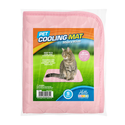 Generise Pet Cooling Mat 50cm x 40cm - Pink