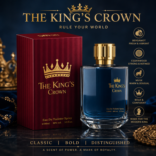 THE KING'S CROWN Eau de Toilette 100ml (Men)