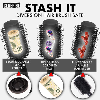 Generise 'Secret Stash' Hair Brush
