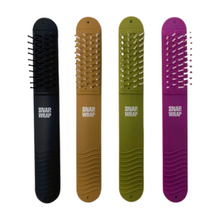 Load image into Gallery viewer, Glamza &#39;Snap N Wrap&#39; 2 in 1 Hair Bun and Brush
