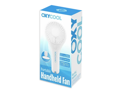 Oxycool Battery/ USB Powered Portable Handheld Fan
