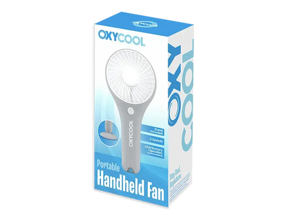Oxycool Battery/ USB Powered Portable Handheld Fan