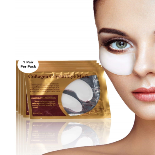 White Hyaluronic Collagen Eye Masks