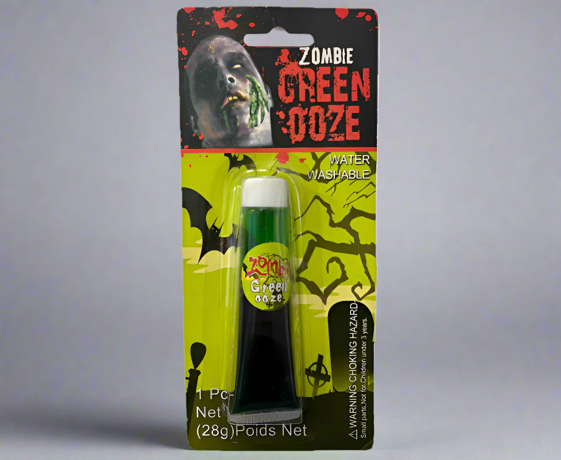 Halloween Zombie Green Ooze – 28ml (Water Washable)