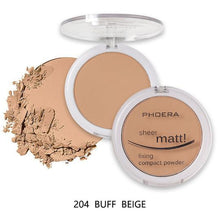 Load image into Gallery viewer, PHOERA Sheer Matte Compact Foundation Powder