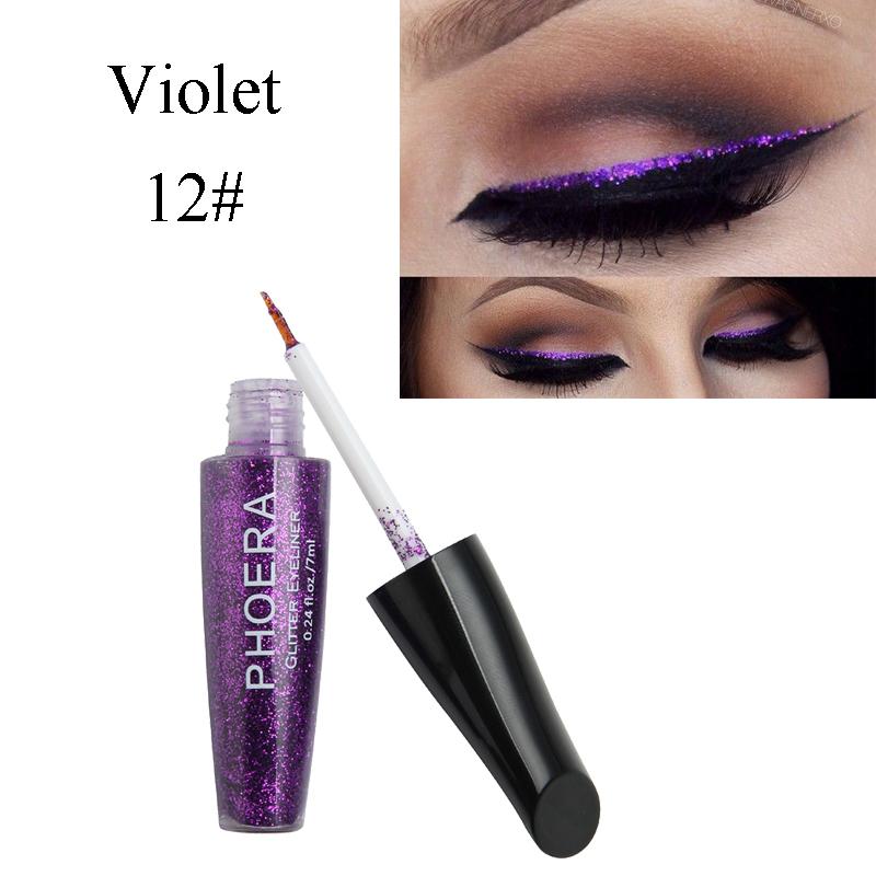 Phoera Glitter Glam Liquid Eyeliner