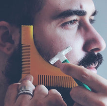Load image into Gallery viewer, Groomarang Beard Shaping &amp; Styling Template Comb