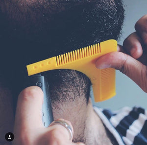 Groomarang Beard Shaping & Styling Template Comb