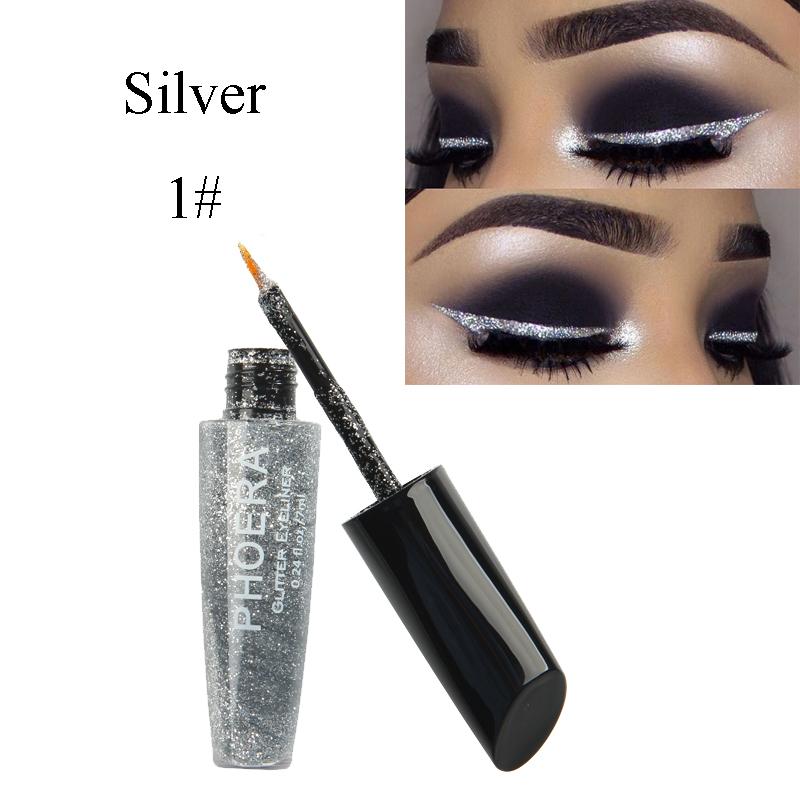 Phoera Glitter Glam Liquid Eyeliner